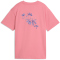 PUMA Essentials Nature 2.0 Relaxed Graphic T-Shirt Mädchen 25 - wild pink 128