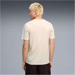 PUMA Class Graphic T-Shirt Herren 87 - alpine snow M