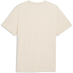 PUMA Class Graphic T-Shirt Herren 87 - alpine snow M