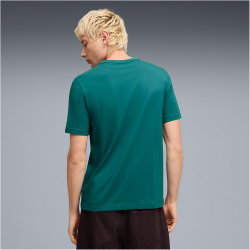 PUMA Class Graphic T-Shirt Herren 41 - emerald ice M