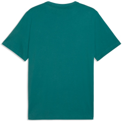 PUMA Class Graphic T-Shirt Herren 41 - emerald ice M