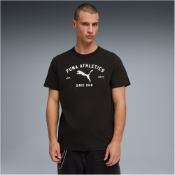 PUMA Class Graphic T-Shirt Herren 01 - PUMA black M
