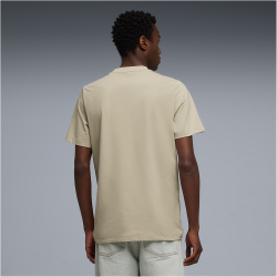 PUMA Pumatech T-Shirt Herren 61 - pebble gray S
