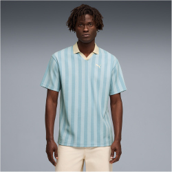 PUMA Class Relaxed Pinnacle Poloshirt Herren 48 - fresh water M