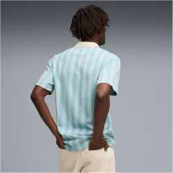 PUMA Class Relaxed Pinnacle Poloshirt Herren 48 - fresh water M