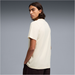 PUMA Essentials Elevated T-Shirt Herren 87 - alpine snow 3XL