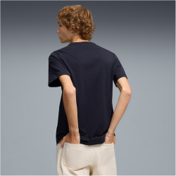 PUMA Essentials Elevated T-Shirt Herren 16 - new navy S