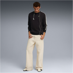 PUMA Essentials Elevated French Terry Crew Sweatshirt...
