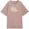 PUMA Graphics Relaxed Varsity T-Shirt Damen 88 - sandstone S