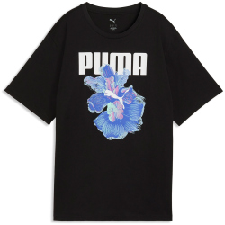 PUMA Graphics Relaxed Flower T-Shirt Damen 01 - PUMA...