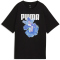 PUMA Graphics Relaxed Flower T-Shirt Damen 01 - PUMA black XS