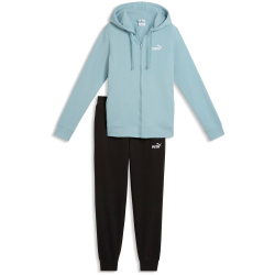 PUMA Hooded French Terry Jogginganzug Damen 47 - seafoam XS