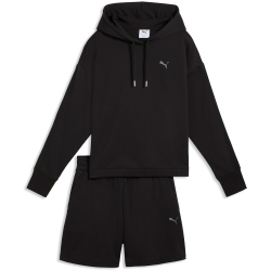PUMA Shorts Relaxed 5 French Terry Jogginganzug Damen 01...