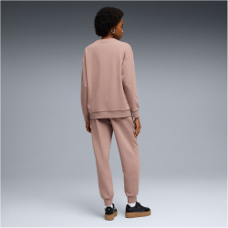 PUMA Relaxed French Terry Jogginganzug Damen 88 - sandstone L