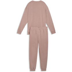 PUMA Relaxed French Terry Jogginganzug Damen 88 - sandstone L