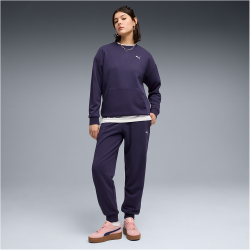 PUMA Relaxed French Terry Jogginganzug Damen 64 - deep...