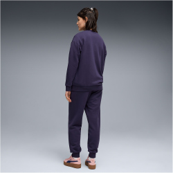PUMA Relaxed French Terry Jogginganzug Damen 64 - deep...