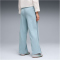 PUMA HER Comfort High-Waist Wide Leg French Terry Jogginghose Damen 47 - seafoam S
