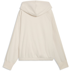 PUMA HER Oversized French Terry Hoodie Damen 87 - alpine snow L