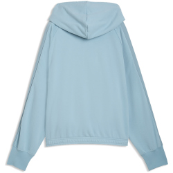 PUMA HER Oversized French Terry Hoodie Damen 47 - seafoam XS