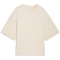 PUMA HER Oversized T-Shirt Damen 87 - alpine snow S