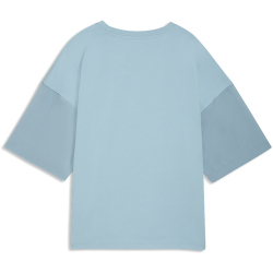 PUMA HER Oversized T-Shirt Damen 47 - seafoam S