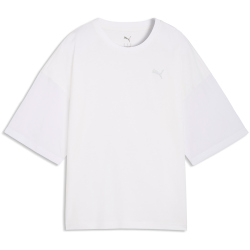 PUMA HER Oversized T-Shirt Damen 02 - PUMA white XS