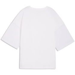 PUMA HER Oversized T-Shirt Damen 02 - PUMA white XS