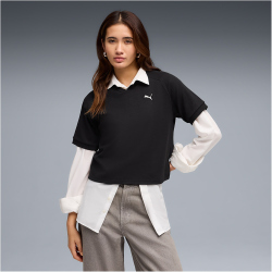 PUMA Class Relaxed Pinnacle T-Shirt Damen 01 - PUMA black S