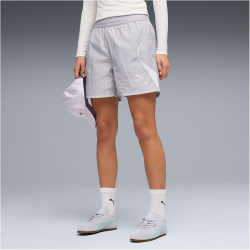 PUMA Sport Woven 5" Shorts Damen 82 - vibrant silver XS