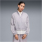 PUMA Sport Relaxed Webjacke Damen 82 - vibrant silver XS