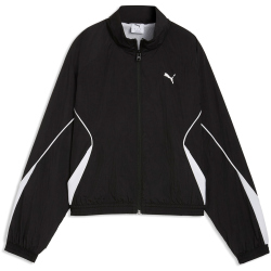 PUMA Sport Relaxed Webjacke Damen 01 - PUMA black XS
