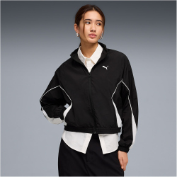 PUMA Sport Relaxed Webjacke Damen 01 - PUMA black XS