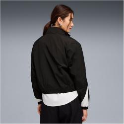 PUMA Sport Relaxed Webjacke Damen 01 - PUMA black XS