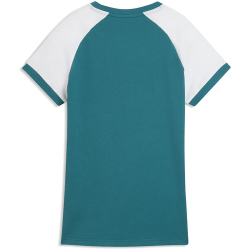 PUMA Sport Ringer T-Shirt Damen 41 - emerald ice XS
