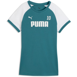 PUMA Sport Ringer T-Shirt Damen 41 - emerald ice S