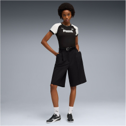 PUMA Sport Ringer T-Shirt Damen 01 - PUMA black S