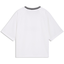 PUMA Sport Relaxed Trikot Damen 02 - PUMA white XS