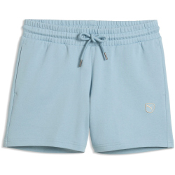 PUMA Essentials Elevated Mid-Waist 5" Shorts Damen 47 - seafoam S