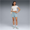 PUMA Essentials Elevated Mid-Waist 5" Shorts Damen 47 - seafoam S