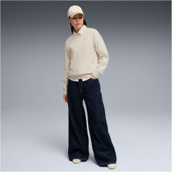 PUMA Essentials Elevated Comfort French Terry Crew...