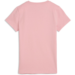 PUMA Essentials Elevated T-Shirt Damen 26 - rosy outlook XS