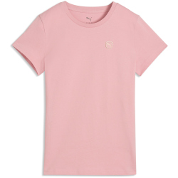PUMA Essentials Elevated T-Shirt Damen 26 - rosy outlook S