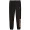 PUMA Essentials Logo Lab Metallic French Terry Jogginghose Damen 01 - PUMA black XS