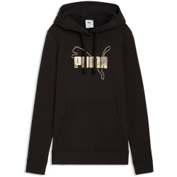 PUMA Essentials Logo Lab Metallic French Terry Hoodie...