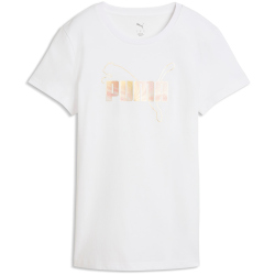 PUMA Essentials Logo Lab Metallic T-Shirt Damen 02 - PUMA...