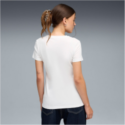 PUMA Essentials Logo Lab Metallic T-Shirt Damen 02 - PUMA...