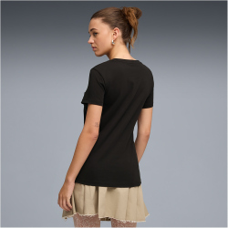 PUMA Essentials Logo Lab Metallic T-Shirt Damen 01 - PUMA...