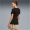 PUMA Essentials Logo Lab Metallic T-Shirt Damen 01 - PUMA black L