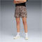 PUMA Essentials Graphic Animal High-Waist Allover Print Woven 4 Shorts Damen 88 - sandstone XS